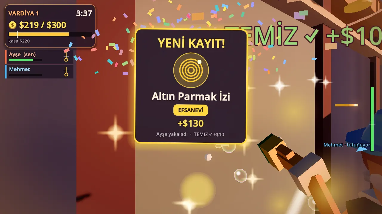 Yeni kayıt kartı: Altın Parmak İzi, efsanevi, +130 dolar